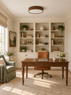 Sylva Minimalist Timber Ceiling Lamp