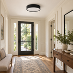 Sylva Minimalist Timber Ceiling Lamp