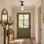Sylvan Wood Rim Ceiling Lamp