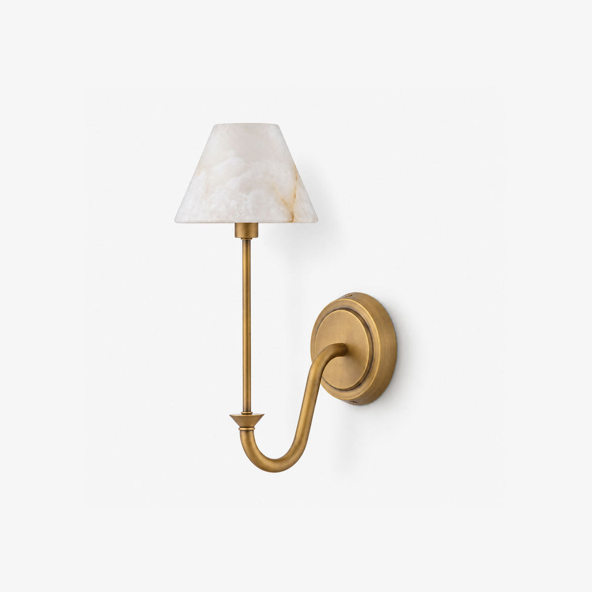 Tallow Alabaster Wall Sconce