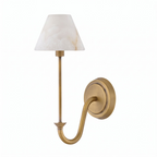 Tallow Alabaster Wall Sconce