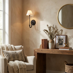 Tallow Alabaster Wall Sconce