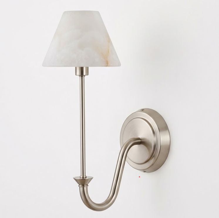 Tallow Alabaster Wall Sconce