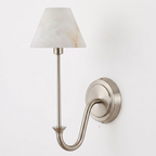 Tallow Alabaster Wall Sconce