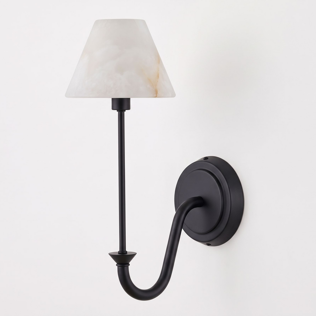 Tallow Alabaster Wall Sconce