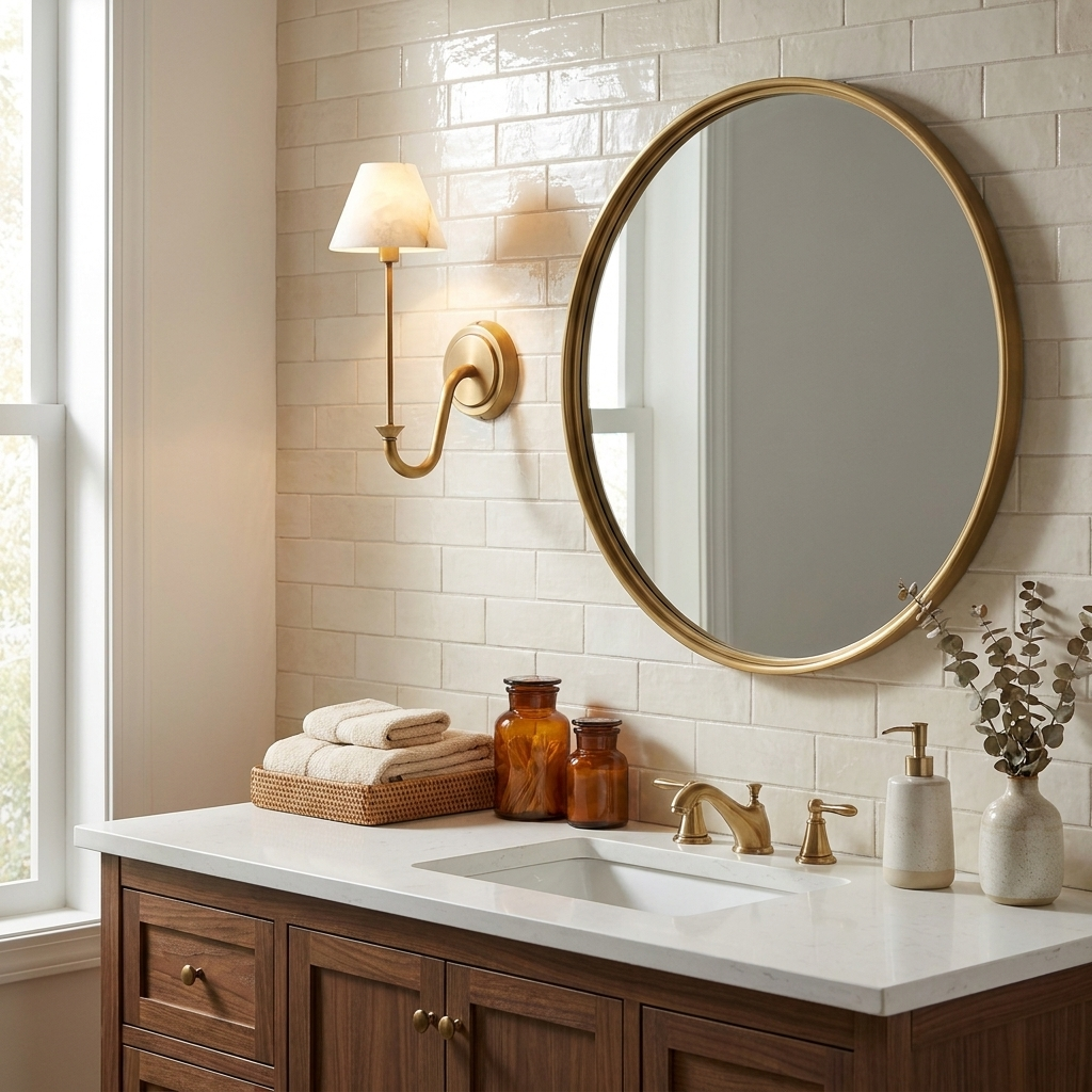 Tallow Alabaster Wall Sconce