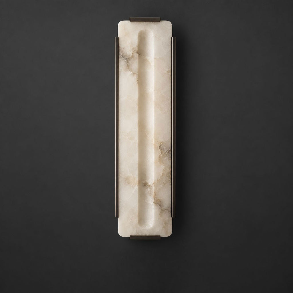 Talvenne Alabaster Panel Wall Sconce