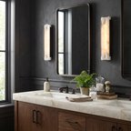 Talvenne Alabaster Panel Wall Sconce