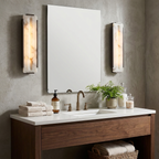 Talvenne Alabaster Panel Wall Sconce