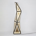 Tapered Cube Floor Lamp