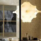 Cocoon Bloom Pendant Lamp ∅ 24.8″ x H 19.7″ / Dia 63cm x H 50cm / White Pendant light
