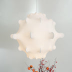 Cocoon Bloom Pendant Lamp ∅ 24.8″ x H 19.7″ / Dia 63cm x H 50cm / White Pendant light