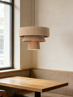 Tavira Tiered Hemp Rope Pendant Light