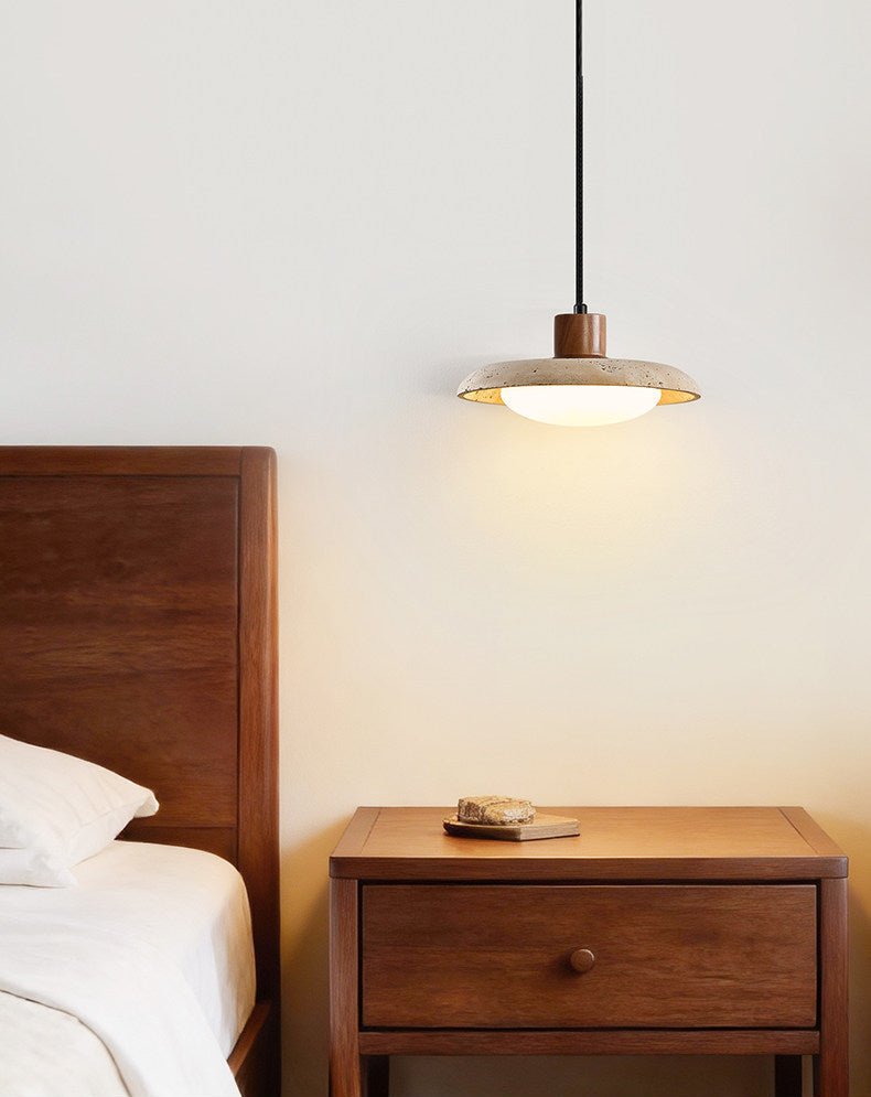 Tavola Travertine Pendant Light