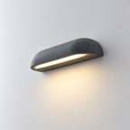 Tavrelle Micro-Cement Outdoor Wall Sconce