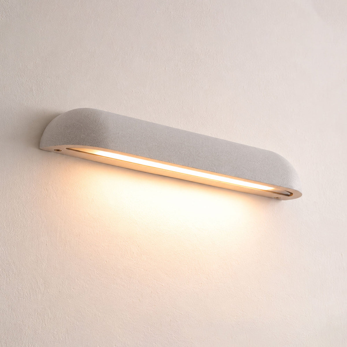 Tavrelle Micro-Cement Outdoor Wall Sconce