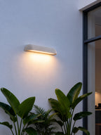 Tavrelle Micro-Cement Outdoor Wall Sconce