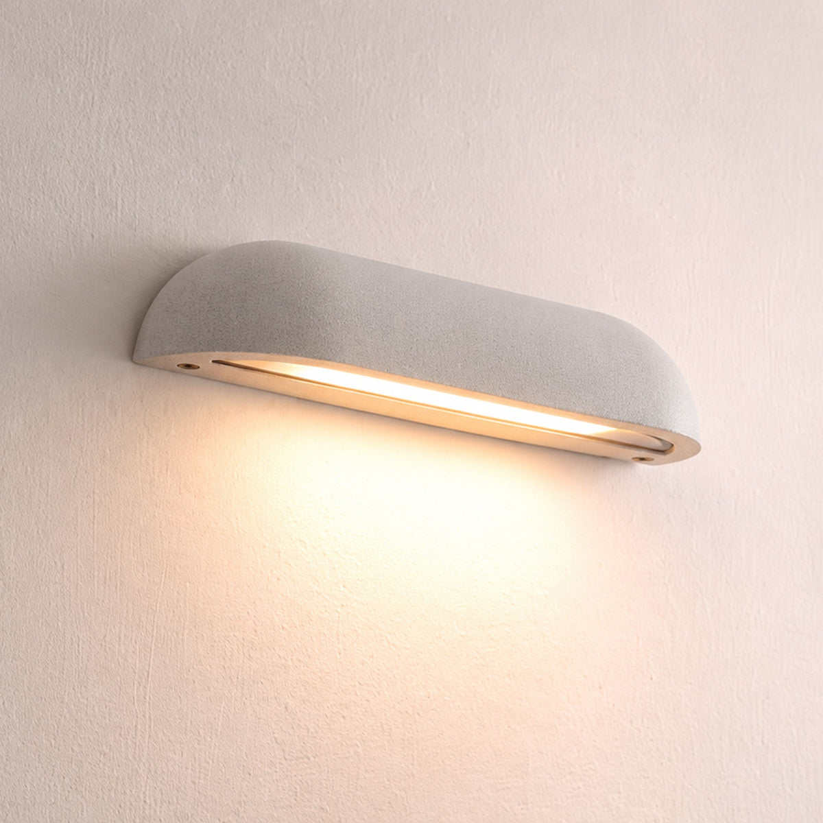 Tavrelle Micro-Cement Outdoor Wall Sconce