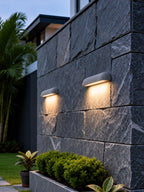 Tavrelle Micro-Cement Outdoor Wall Sconce