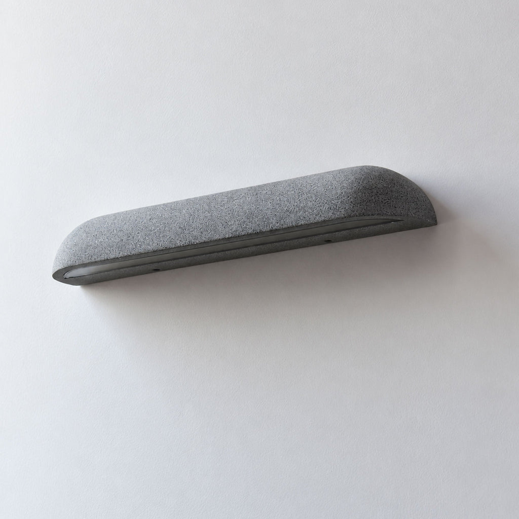 Tavrelle Micro-Cement Outdoor Wall Sconce