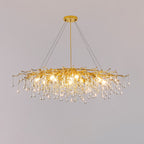 Teardrop Crystal Chandelier