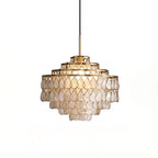 Teardrops Shell Chandelier