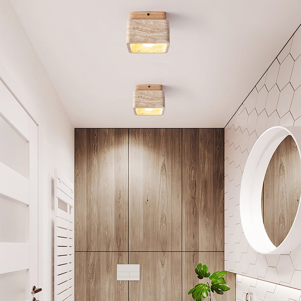 Terra Block Ceiling Light