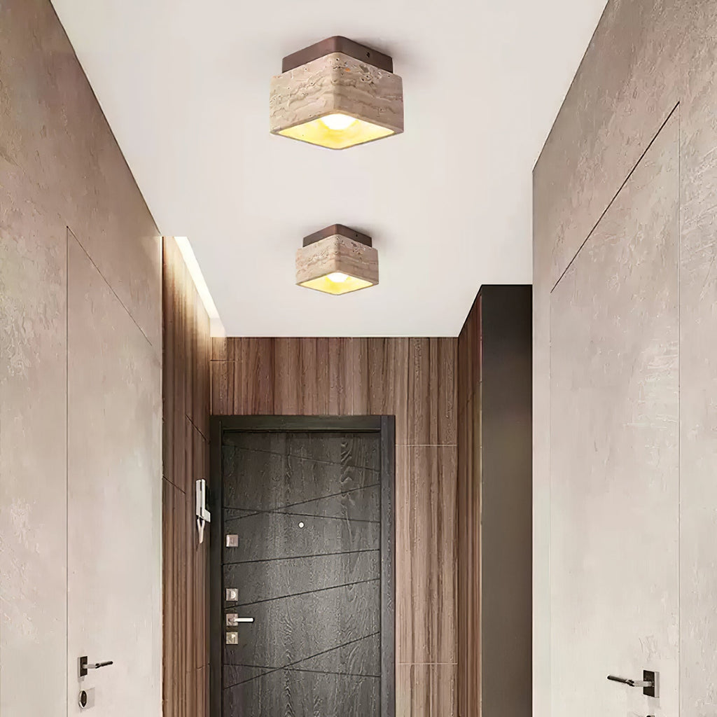 Terra Block Ceiling Light