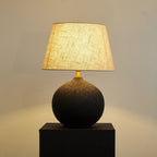 Terra Noir Textured Table Lamp