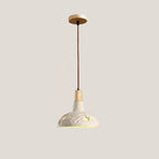 Cement Carve Pendant Lamp ∅ 9.1″ x H 7.9″ / Cement Grey pendant Lamp