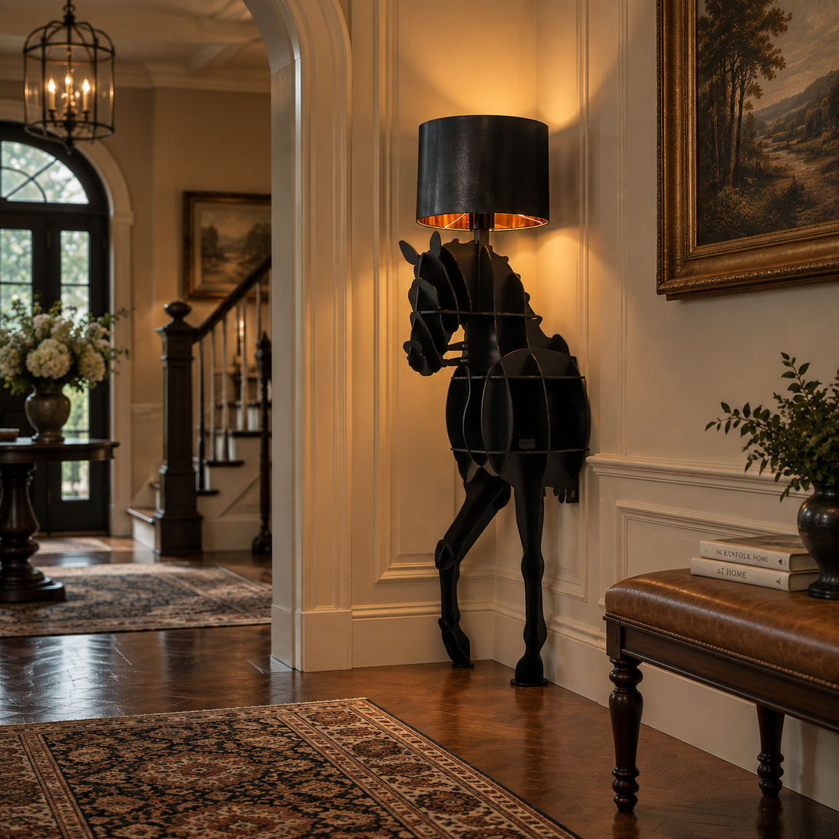 Tete Horse Floor Lamp