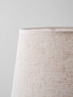 Textured Terracotta Toned Table Lamp