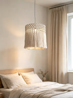 Thatch Macrame Tassel Pendant Lamp