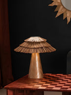 Thatch Table Lamp