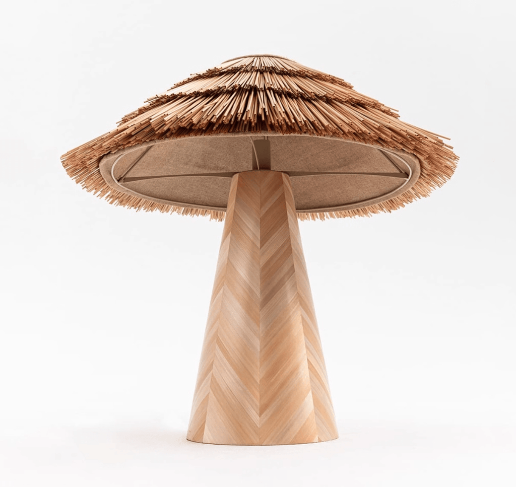 Thatch Table Lamp
