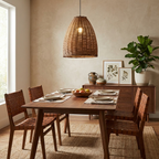 Thatch Woven Rattan Pendant Lamp