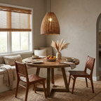 Thatch Woven Rattan Pendant Lamp