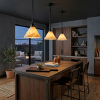 Thessa Alabaster Cone Pendant Light