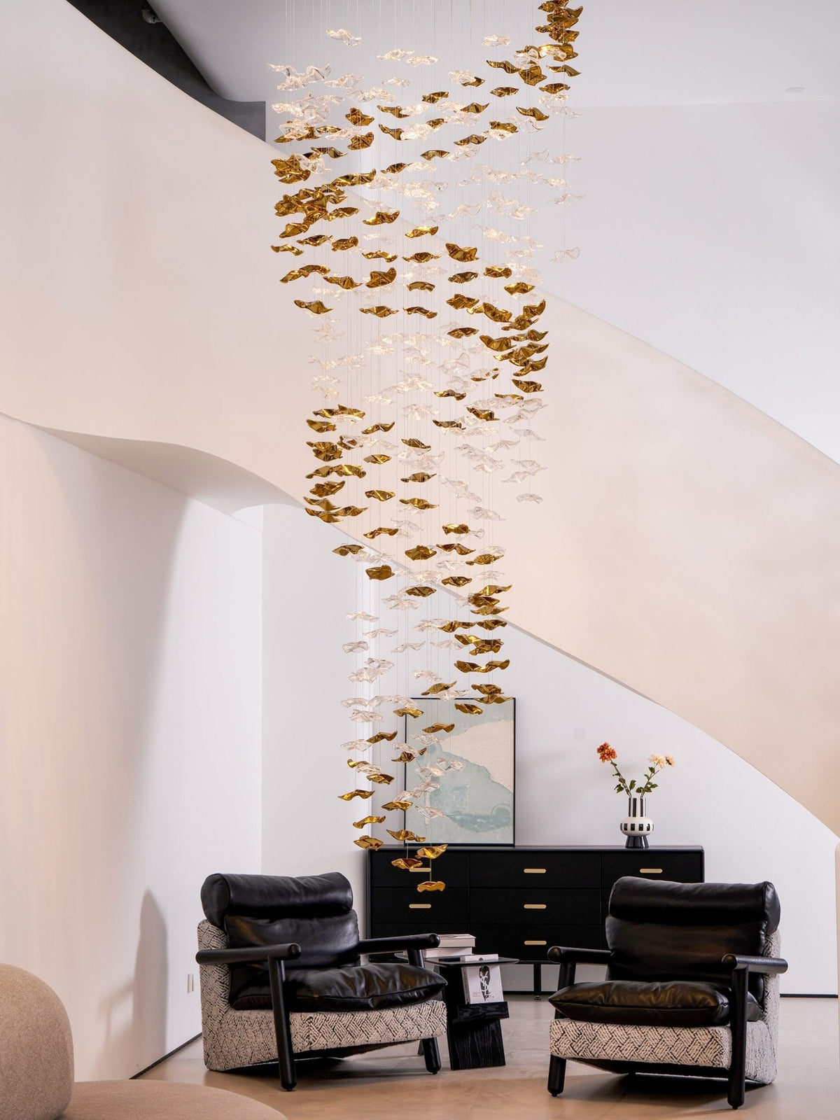 Tidal Stair Chandelier