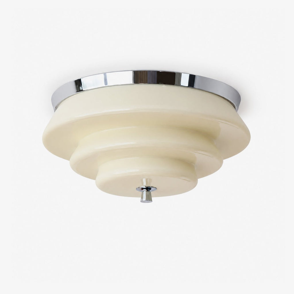 Tiered Glass  Ceiling Light