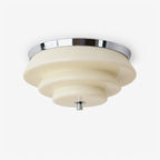 Tiered Glass  Ceiling Light
