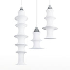 Tiered Column Pendant Light