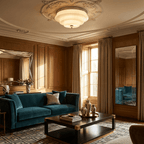 Tiered Glass  Ceiling Light