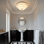 Tiered Glass  Ceiling Light