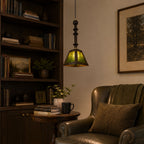 Timber Glass Pendant Light