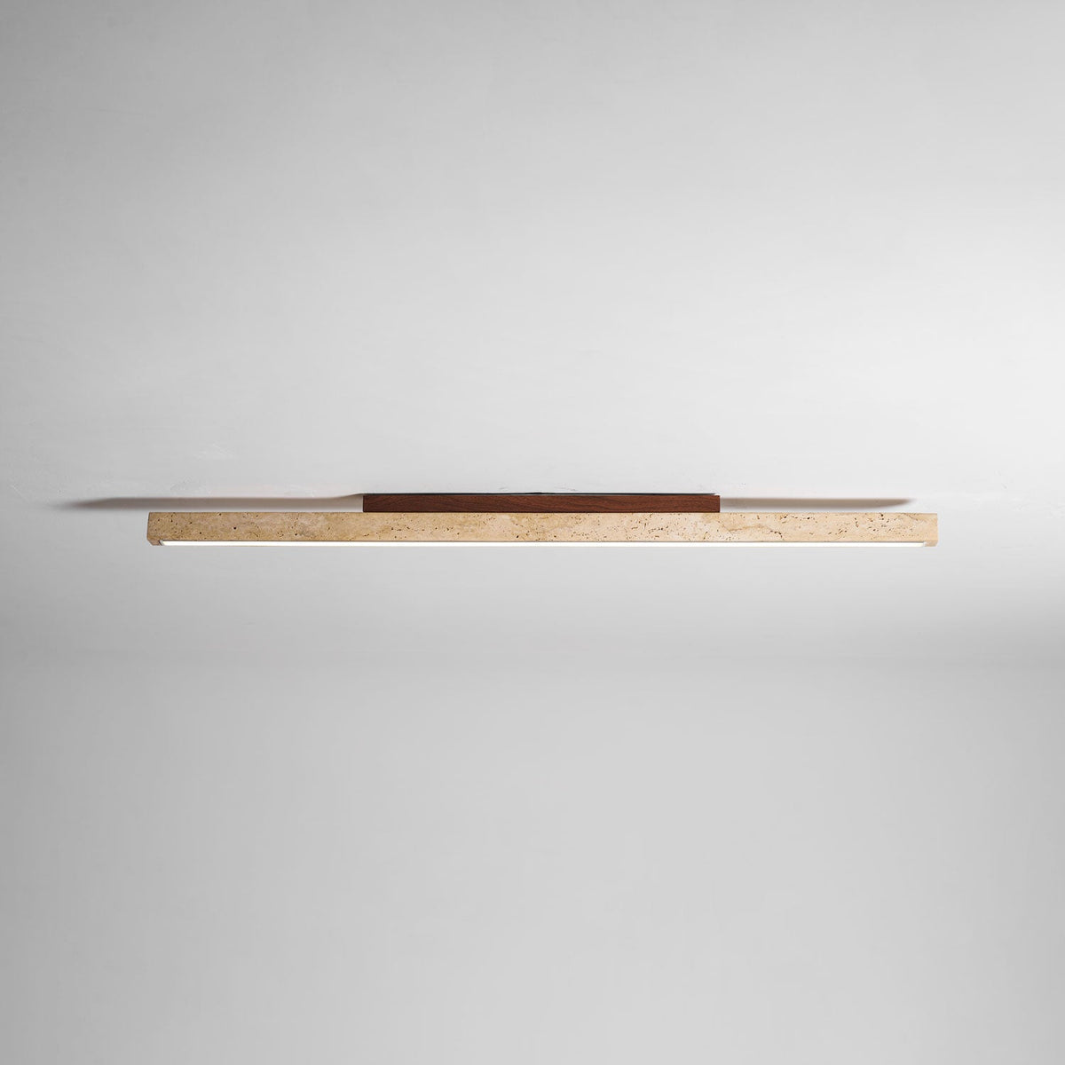 Travertine Column Ceiling Light