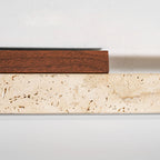 Travertine Column Ceiling Light