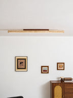 Travertine Column Ceiling Light