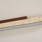 Travertine Column Ceiling Light