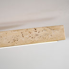 Travertine Column Ceiling Light